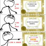 Les diplômes de Derp