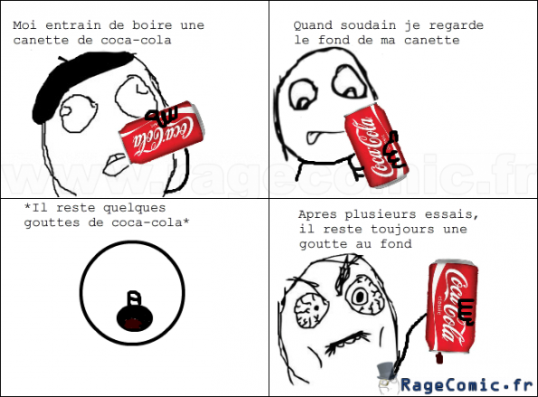 La canette de coca-cola La canette de coca-cola