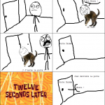 Saloperie de chat ! Saloperie de chat !