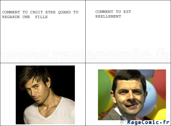 Quand tu regarde une fille