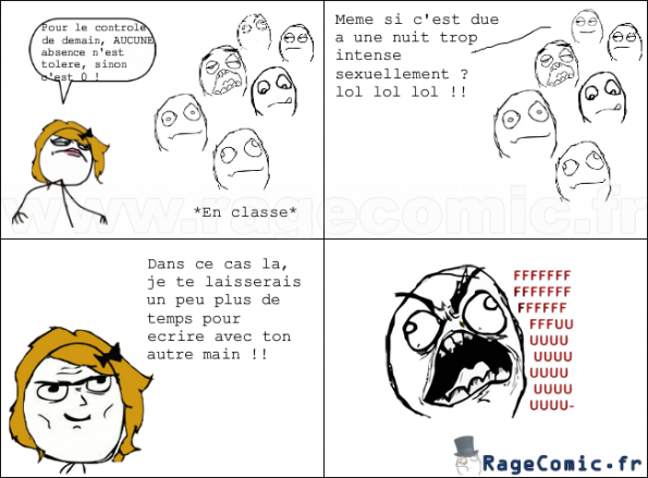 Les profs ont toujours le dernier mot