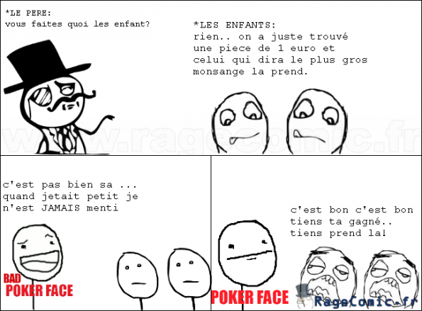 papa ment comme il respire ...