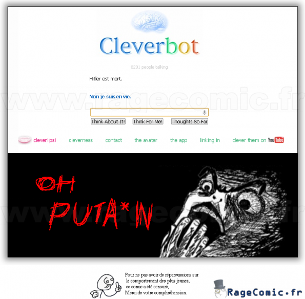 La vraie identité de Cleverbot La vraie identité de Cleverbot