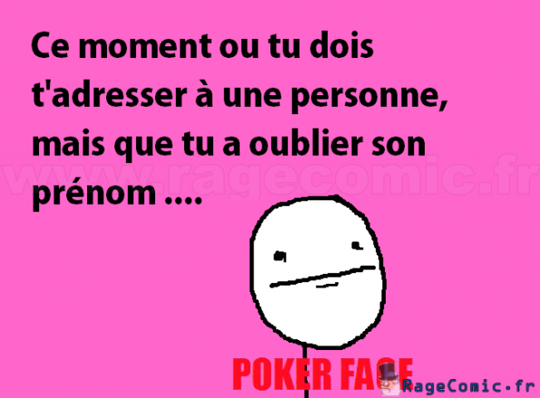 ce moment gênant .....