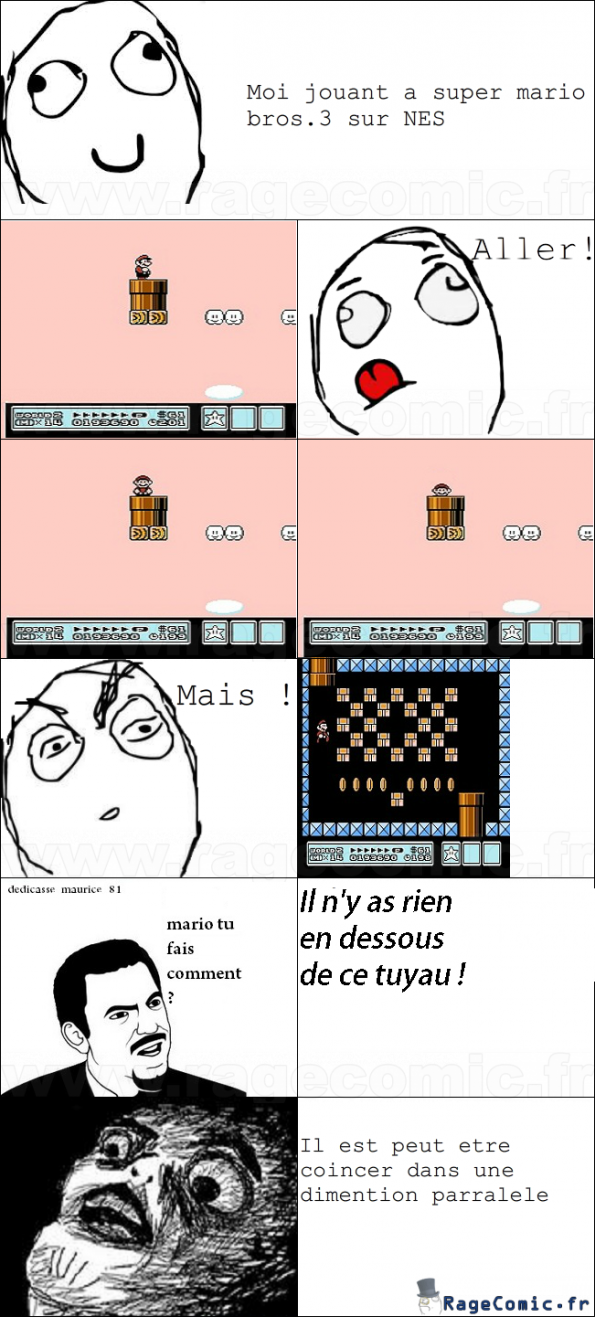 Mario comment tu fais ?