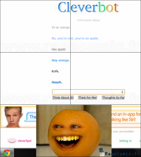 The annoying cleverbot
