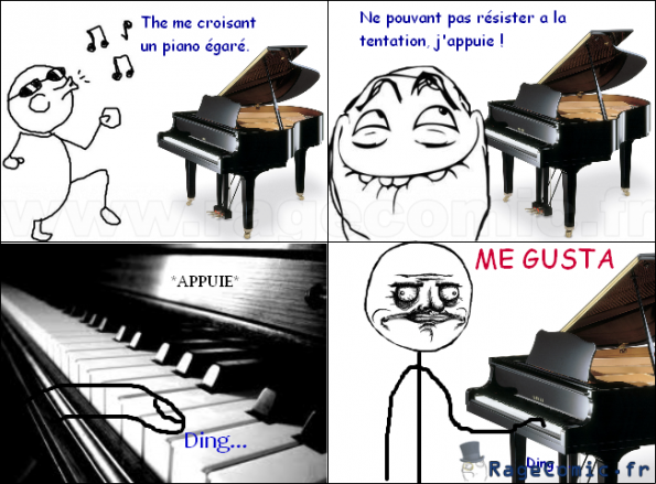 La tentation du piano.