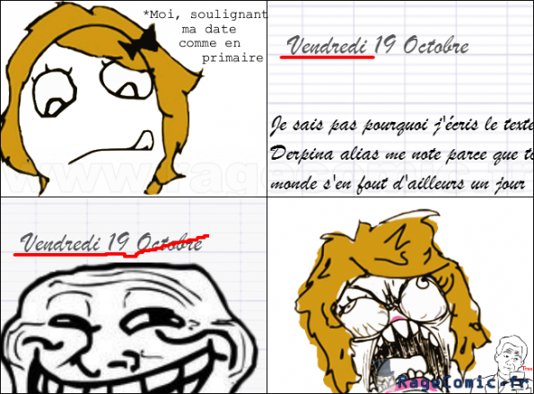 Trait trolleur