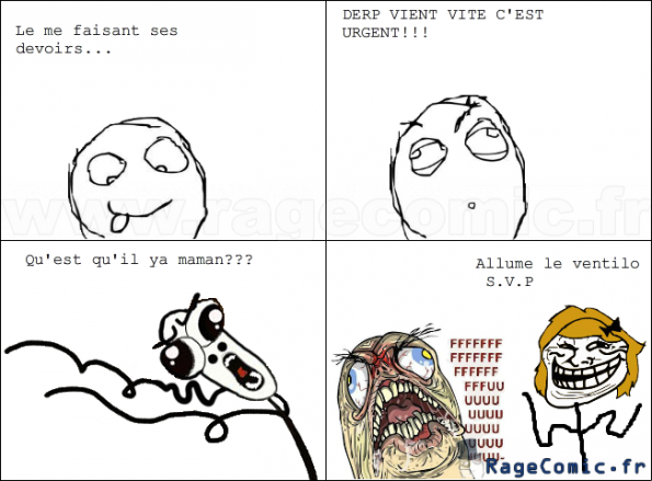 Allume le ventilo!!!