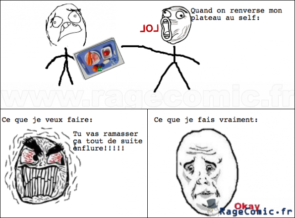 Mon plateau au self Mon plateau au self