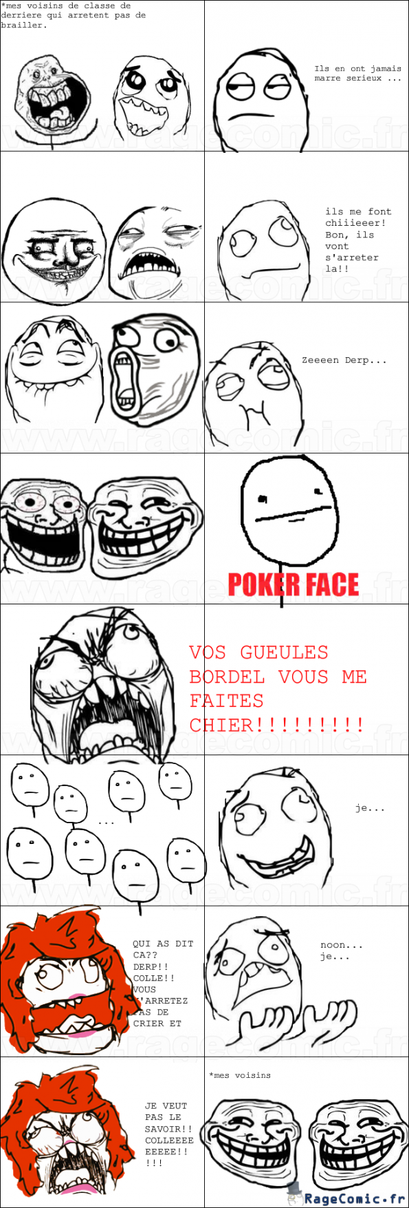 Quand on a des voisins bavards... Quand on a des voisins bavards...