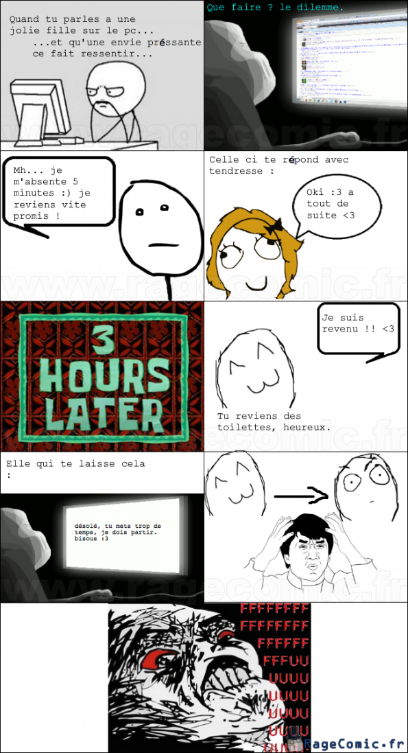 Les fameuses 5 minutes... Les fameuses 5 minutes...