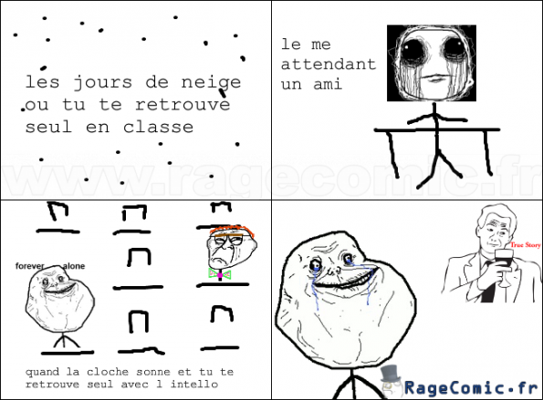 seul en classe