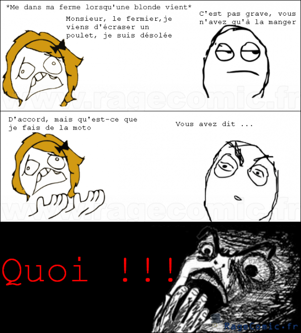 Les blondes sont dangeureuses