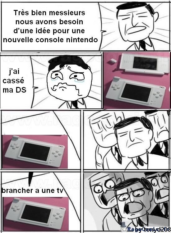 l'invention de la wii U