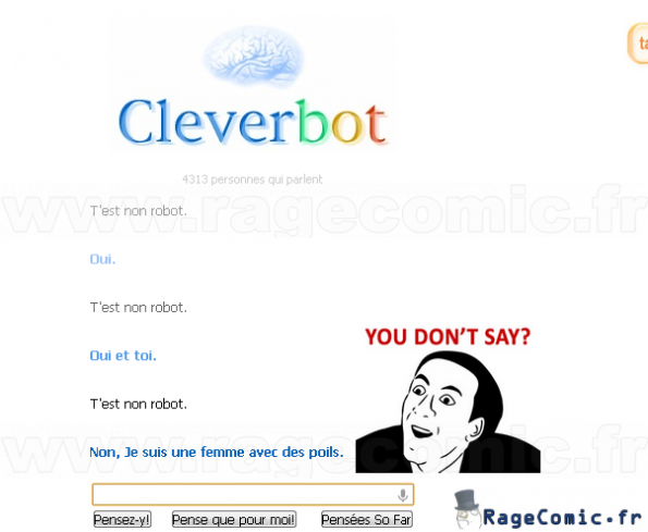 je ne savais pas je ne savais pas