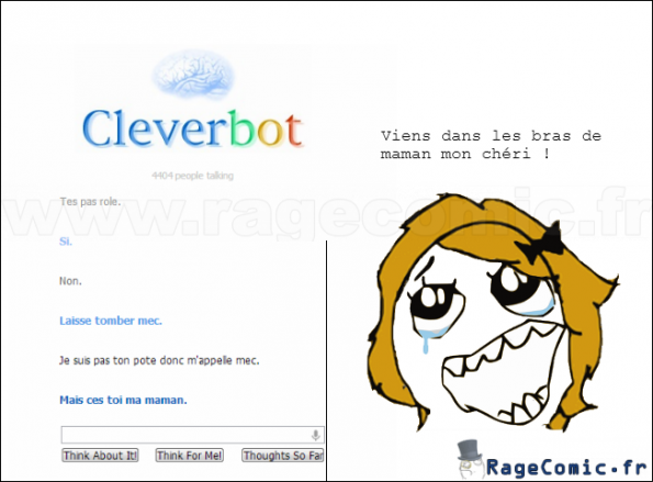 On a retrouver la mère de Cleverbot !