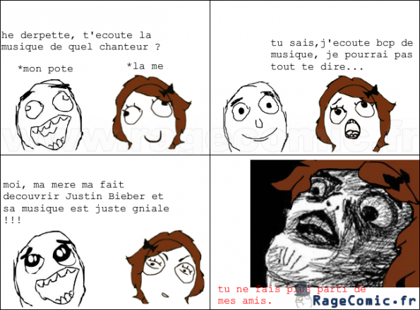 Suprimé de mes amis