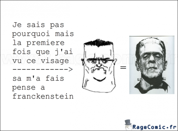 J'ai trouvé Frankenstein
