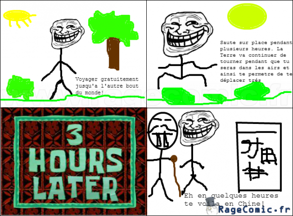 Derp défie les lois de la gravité 