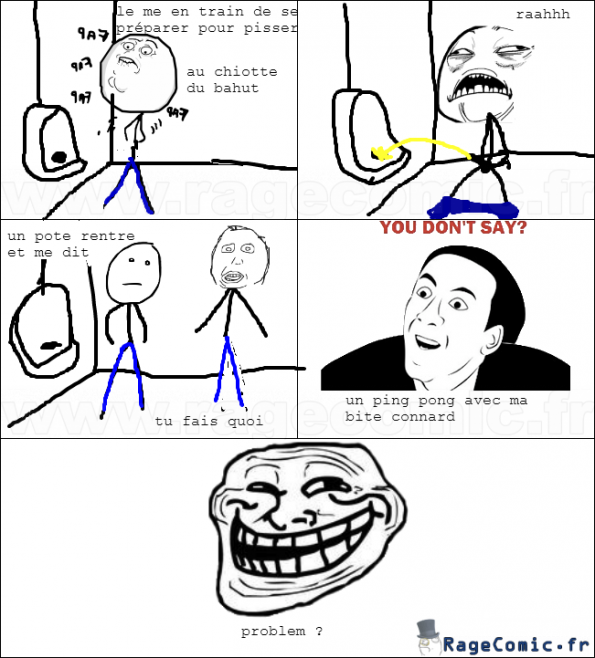 Mes potes sont cons des fois