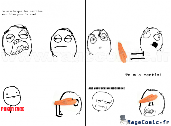La vision des carottes