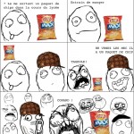 Ne jamais emmener un paquet de chips à l'école !