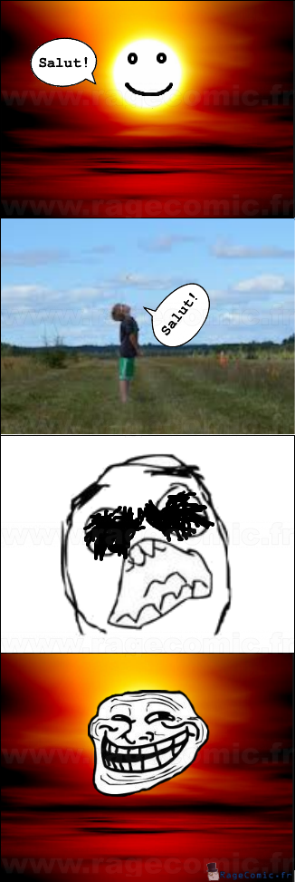 Salutation du quotidient