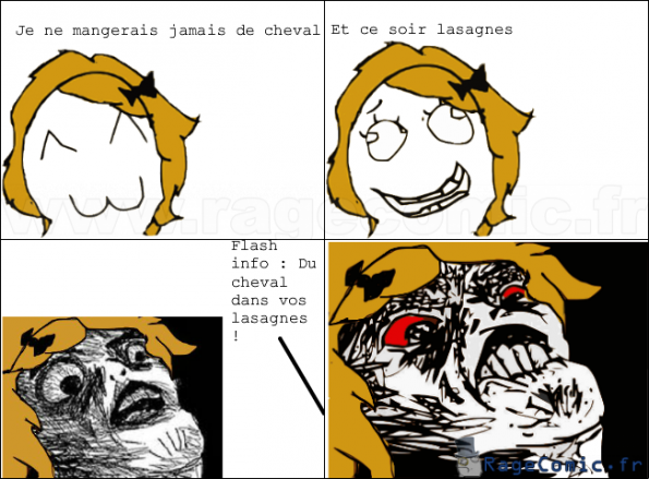 Le scandale des lasagnes Le scandale des lasagnes