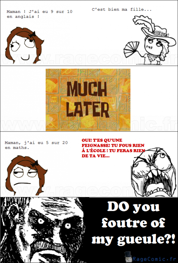 Ma mère et mes notes Ma mère et mes notes