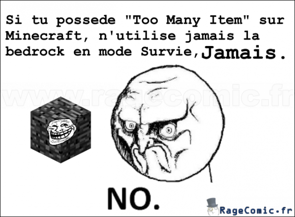 Minecraft et la Bedrock Minecraft et la Bedrock