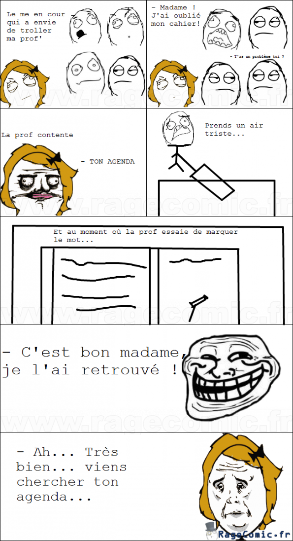 Trollage de Professeur