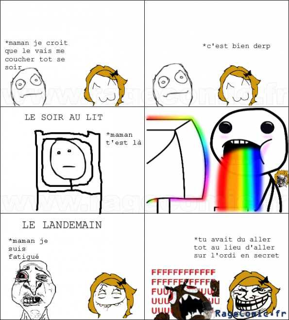 c'est ça etre fatigué