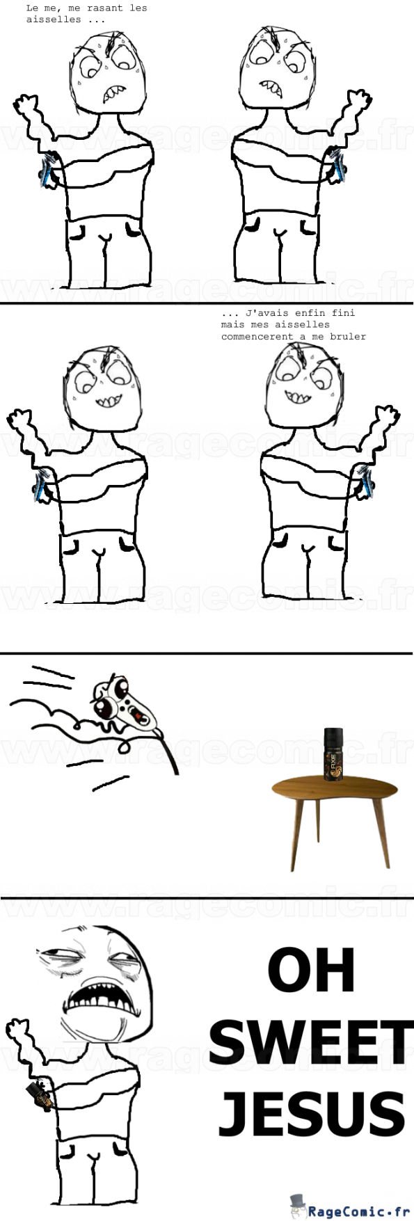 Le déodorant magique Le déodorant magique