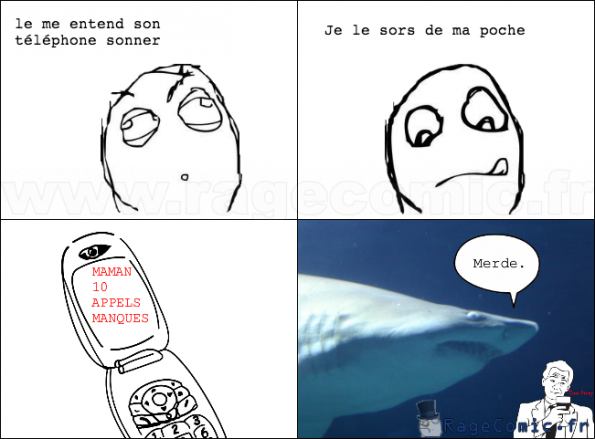 Quand tu te rends compte que tu as 10 appels manqués de ta mère Quand tu te rends compte que tu as 10 appels manqués de ta mère