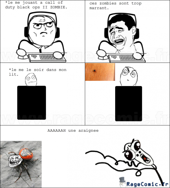 Araignée trolleuse Araignée trolleuse