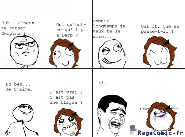 La blague pas cool...