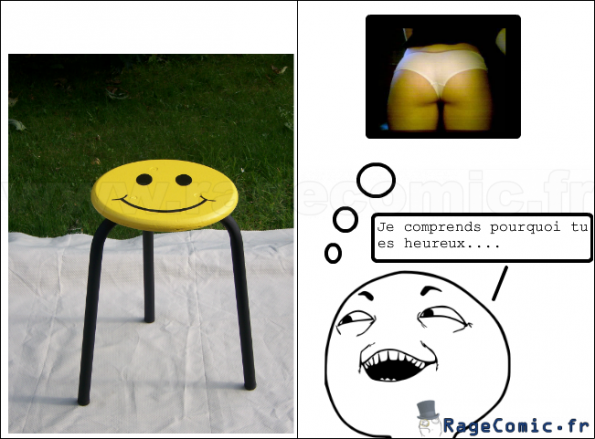 Tabouret smiley