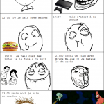 Le DM de Math la veille pour le lendemain