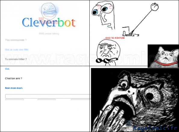le point godwin : la vérité sur Cleverbot