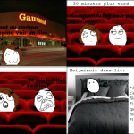 Minuit,après un film d'horreur