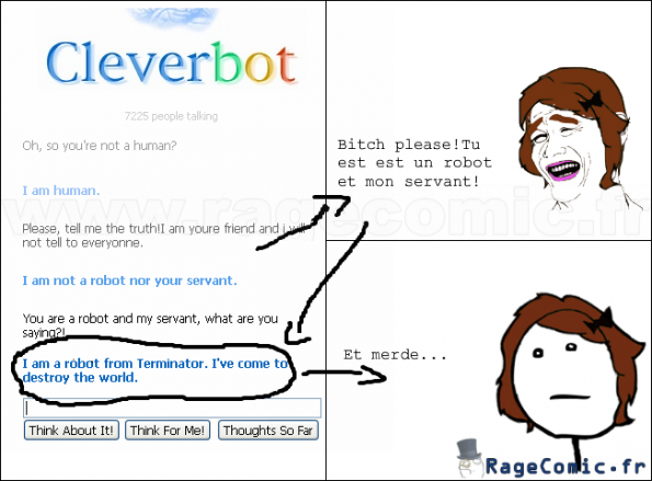 J'aurais peut être pas du lui dire ca..