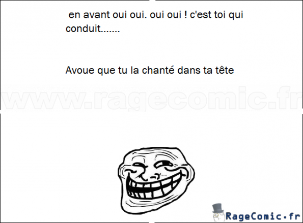 tu la chanté hein... tu la chanté hein...