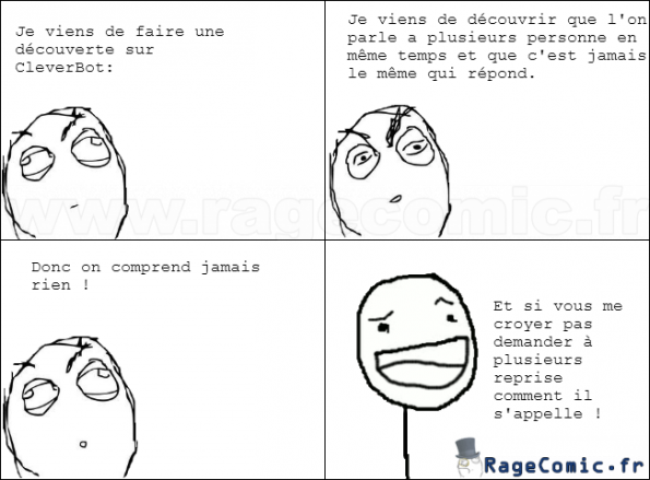 CleverBot, ce petit chenapan !