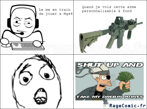 Fry transformé en Snake!