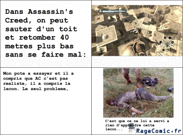 AC, c'est pas réaliste! AC, c'est pas réaliste!