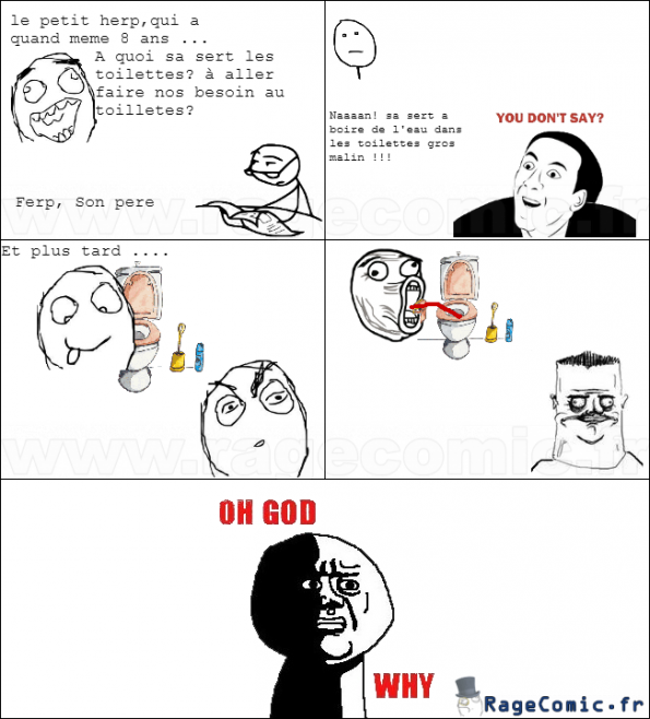 Papa a fait une boullette...