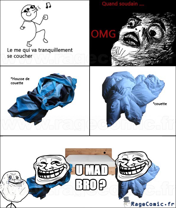 Owned par une couette...