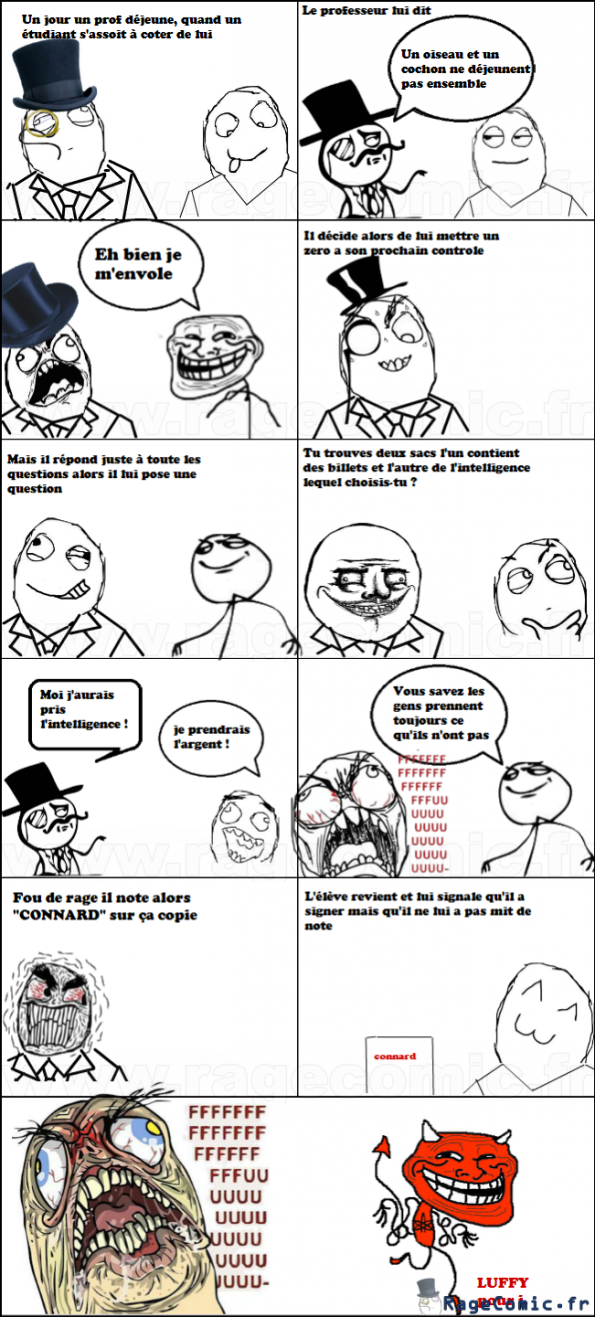 L'art de troller un prof L'art de troller un prof