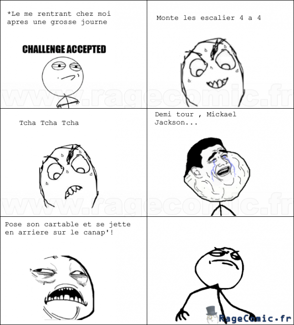 Quand je rentre chez moi